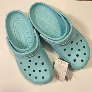 Crocs Classic Blue Green Size 8 Men Size 10 Women-NWT no box